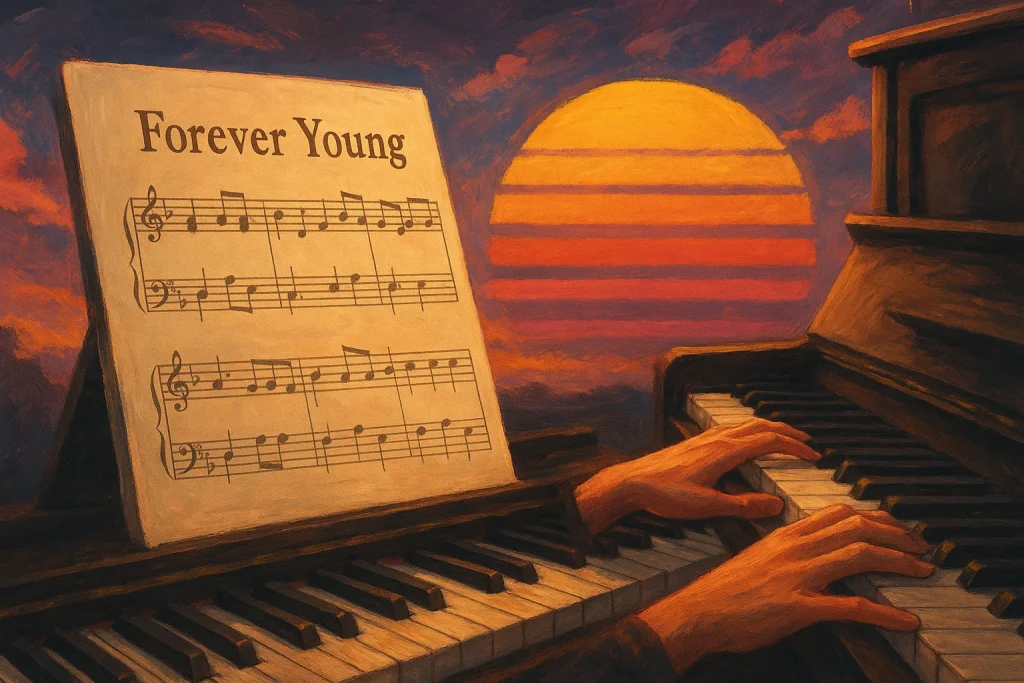 forever young partitura